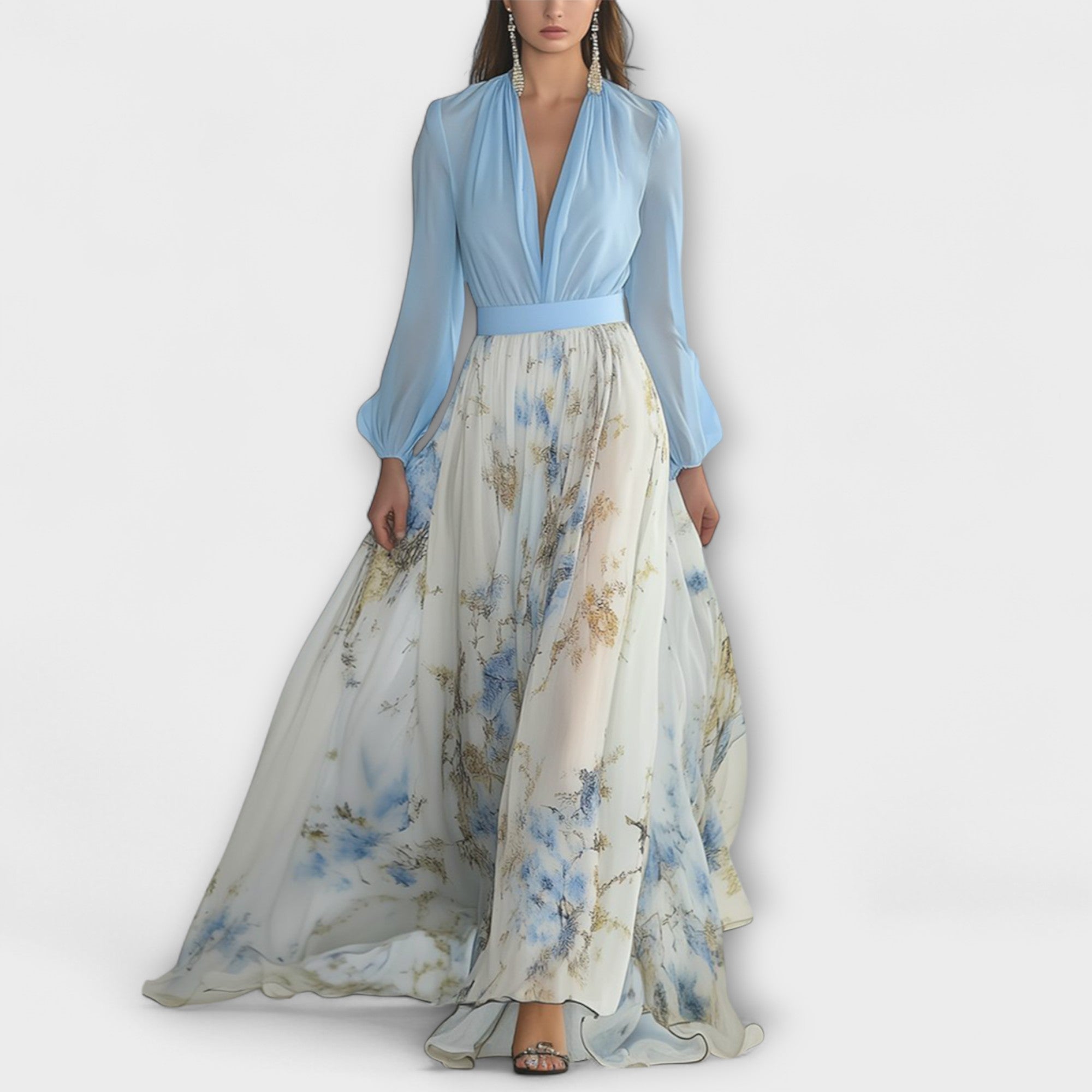 Harper - Floral Maxi Dress