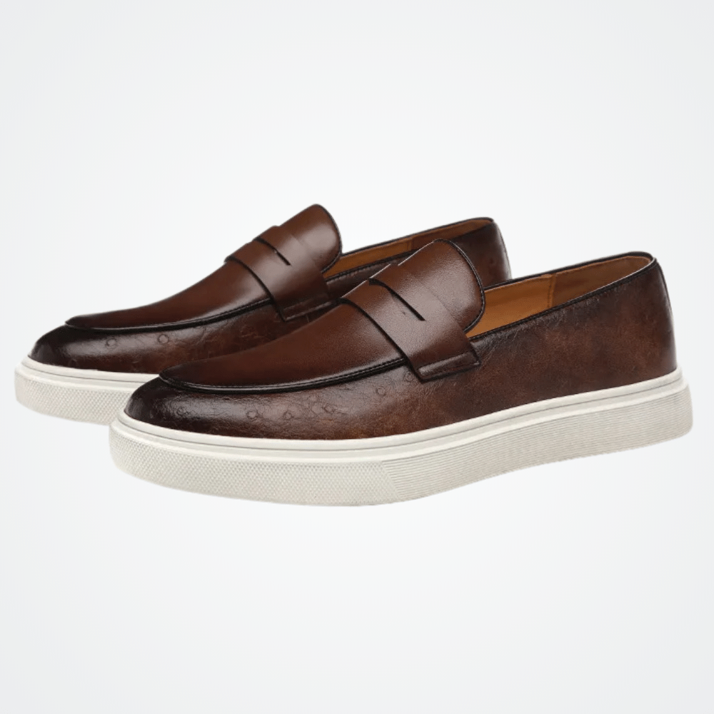 Mokassin Slip On Herren aus Leder Reine Arvelo