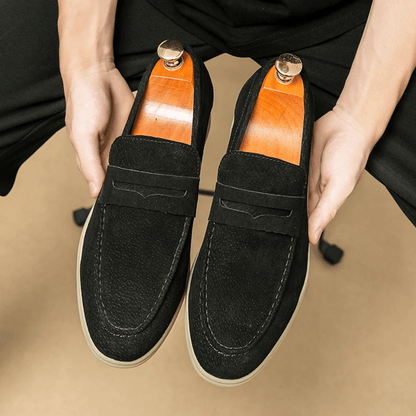 Leather Moccasin Loafer for Men Liverpool Verno