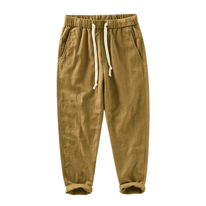 Men's Linen Trousers Rovino Verno