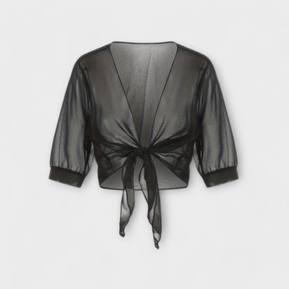 Olivia - Blouse with Open Front