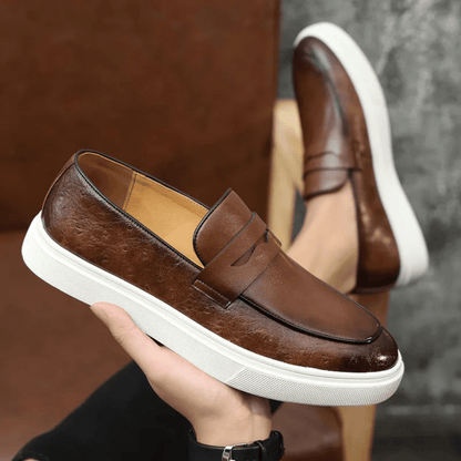 Mokassin Slip On Herren aus Leder Reine Arvelo