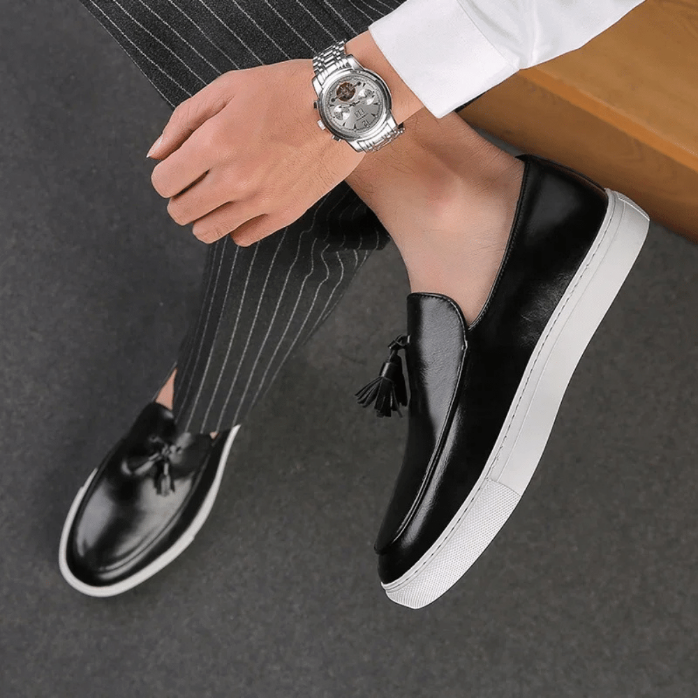 Men's Leather Moccasin Toulouse Verno