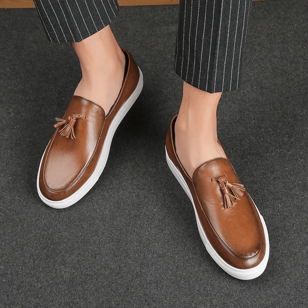 Men's Leather Moccasin Toulouse Verno