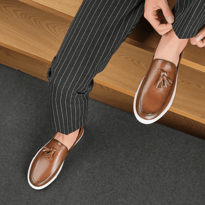 Men's Leather Moccasin Toulouse Verno