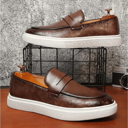 Mokassin Slip On Herren aus Leder Reine Arvelo