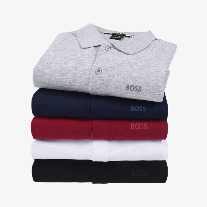 [KAUFEN SIE 3, BEKOMMEN SIE 5] Kit 5 Polo Boss Essential