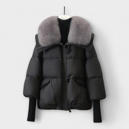 Lucyna - Elegant Jacket with Fur