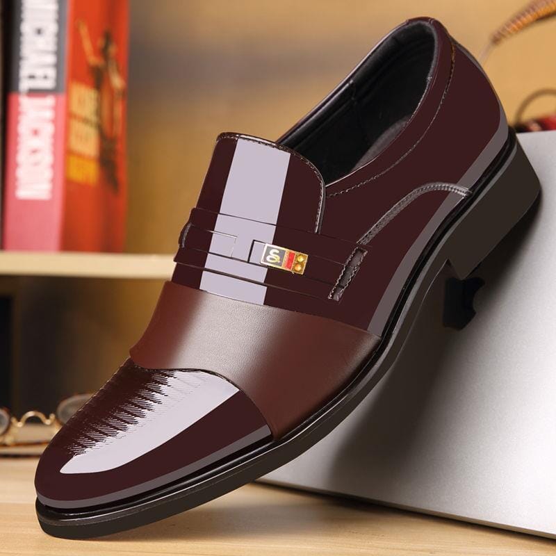 Ultra Glanz Leder Businessschuh