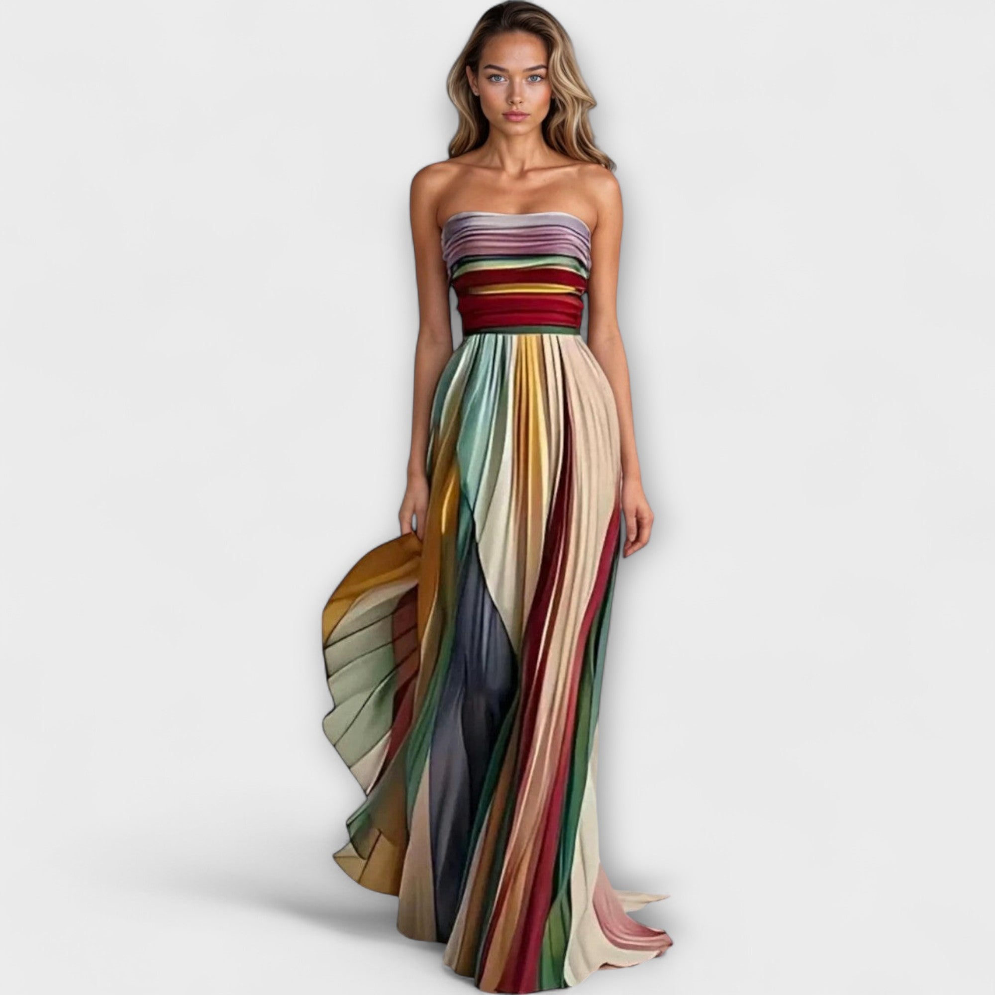 Flora - Long dress made of premium material